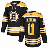 Men's Boston Bruins #11 Trent Frederic Black Stitched Jersey Dzhi,baseball caps,new era cap wholesale,wholesale hats